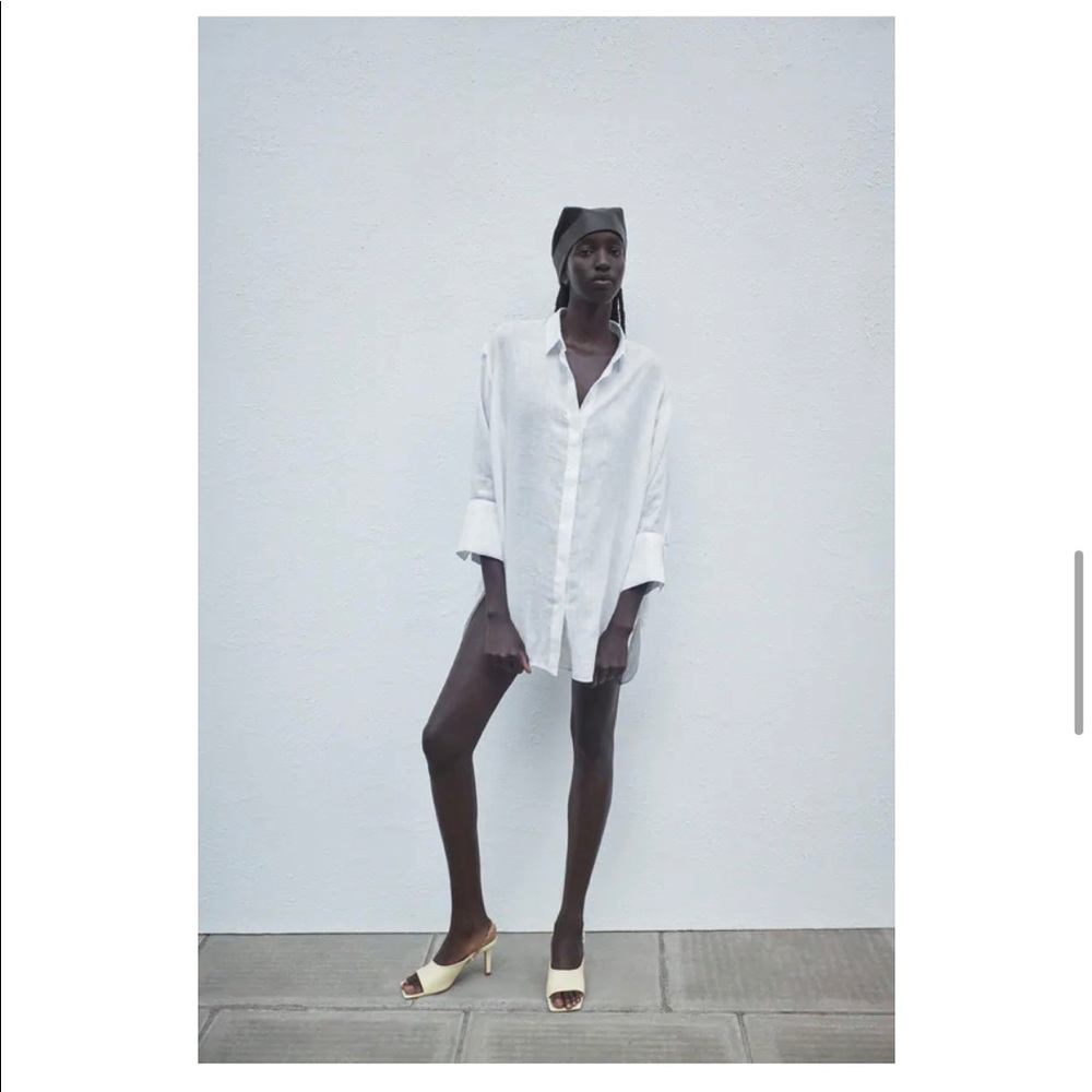 Zara Linen button up
